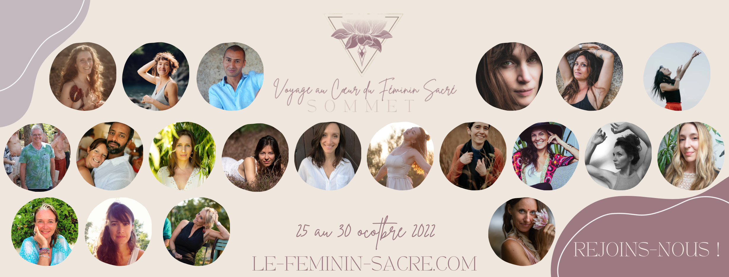 Le sommet en ligne du féminin sacré